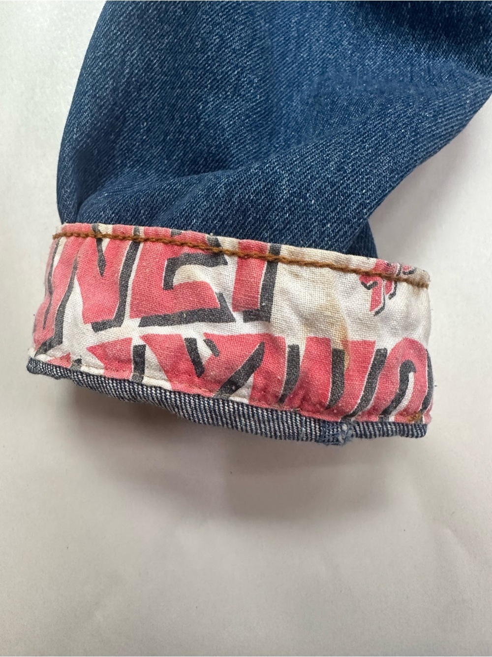 Vintage 90s Planet Hollywood South Coast Plaza Denim Jacket Size 12 - Picture 8 of 14